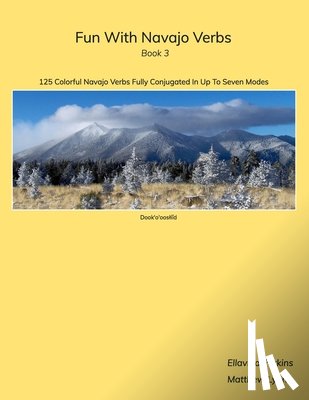 Lyon, Matthew - Fun With Navajo Verbs Book 3 Dook'o'ooslííd: 125 Colorful Navajo Verbs Fully Conjugated In Up To Seven Modes