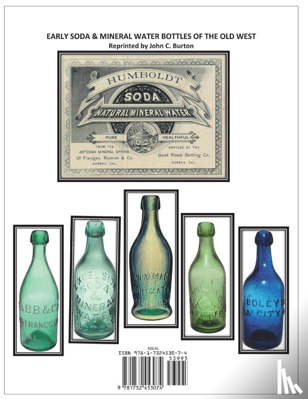 Burton, John C - Early Soda and Mineral Bottles of the Old West