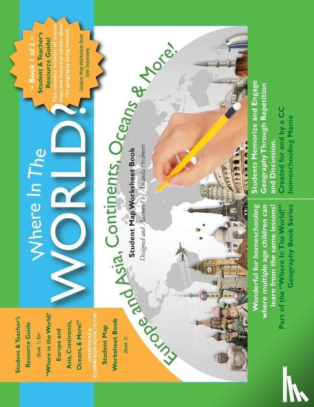 Predmore, Amanda G. - Europe and Asia, Continents Oceans & More - Student and Teacher's Resource Guide - Book 1