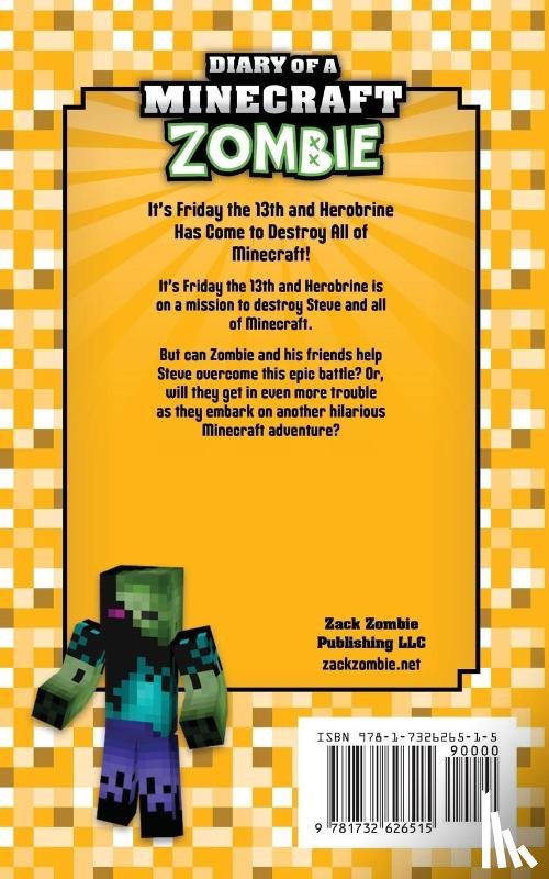 Zombie, Zack - Diary of a Minecraft Zombie Book 13