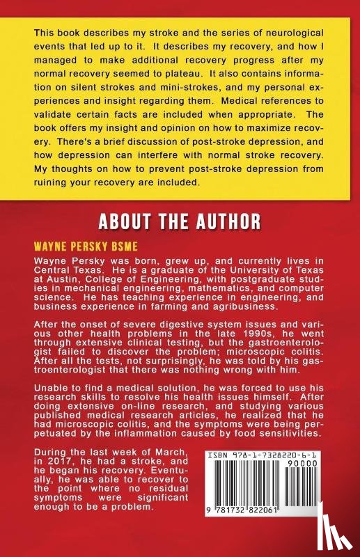 Persky, Wayne - Stroke Recovery