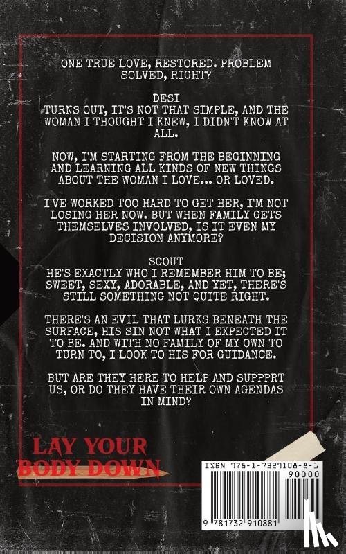 Paige, Tylor - Lay Your Body Down