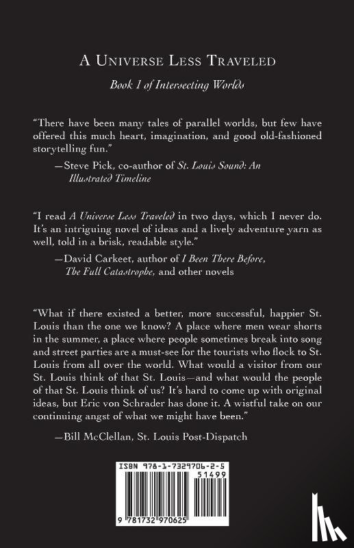 Von Schrader, Eric - A Universe Less Traveled