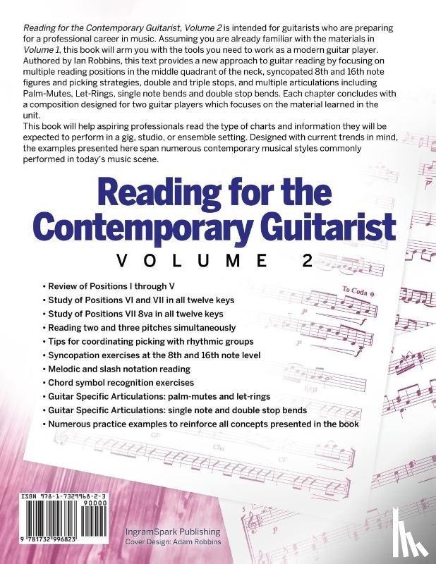 Robbins, Ian - Reading for the Contemporary Guitarist Volume 2