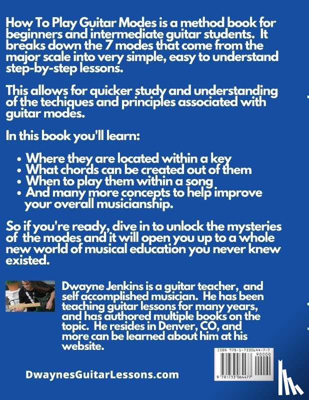 Jenkins, Dwayne - How To Play Guitar Modes
