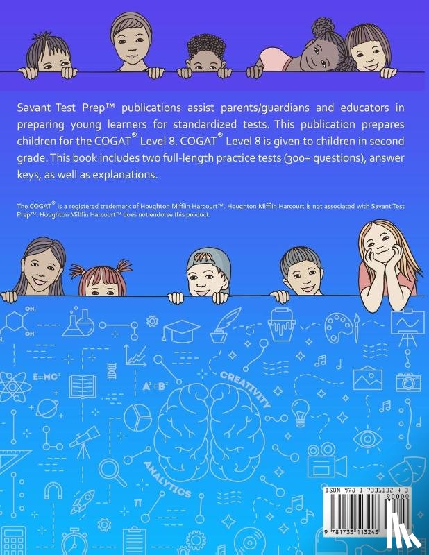 Prep, Savant Test - COGAT Grade 2 Test Prep