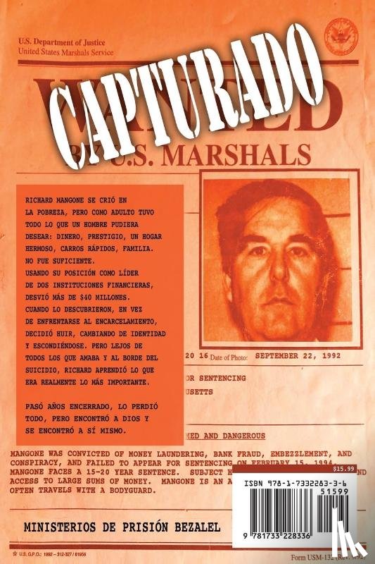 Mangone, Richard D - Capturado