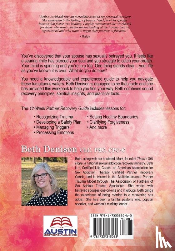 Denison, Beth - 12-Week Partner Recovery Workbook