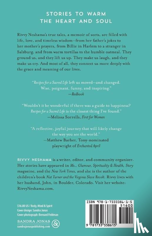 Neshama, Rivvy - Recipes for a Sacred Life
