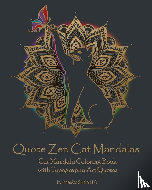 Studio LLC, Inneract - Quote Zen Cat Mandalas