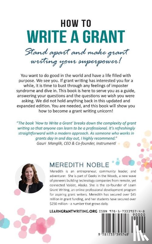 Noble, Meredith - How to Write a Grant