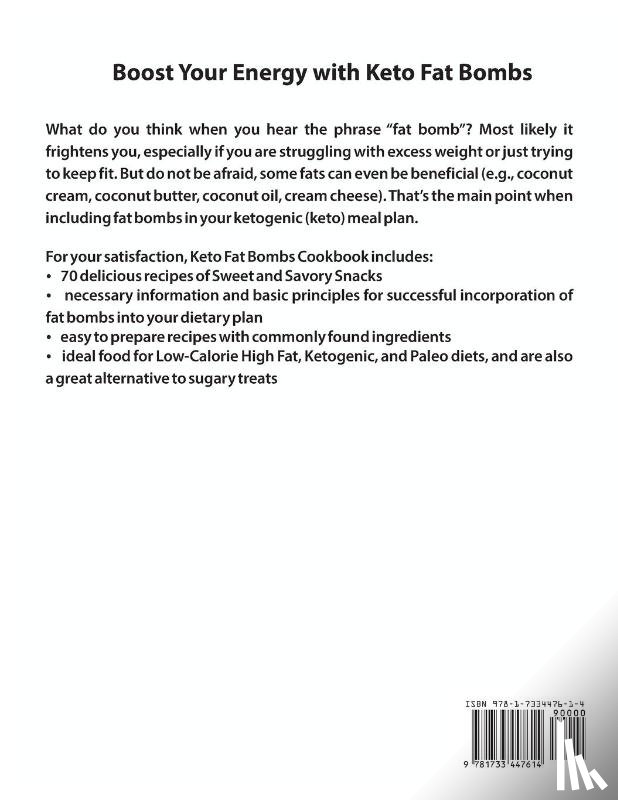 Baker, Adele - Keto Fat Bombs