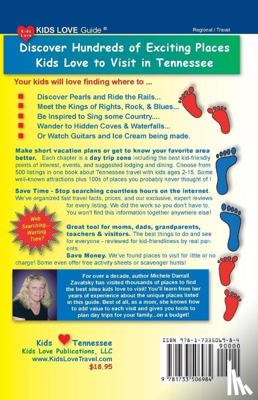 Darrall Zavatsky, Michele - KIDS LOVE TENNESSEE, 5th Edition