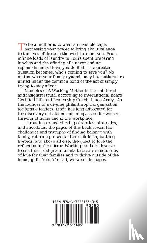 Arrey, Linda - Memoirs of A Working Mother