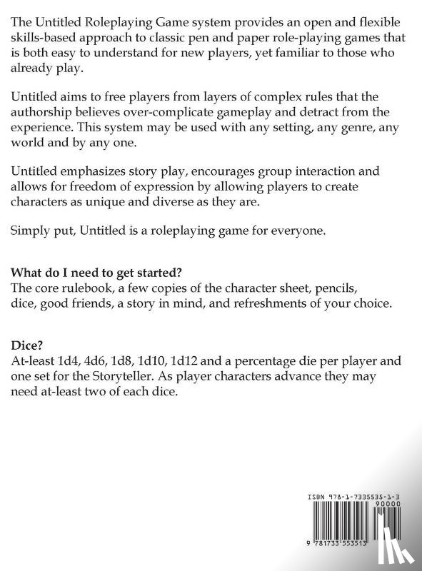 Block, Jayson C - Untitled Roleplaying Game