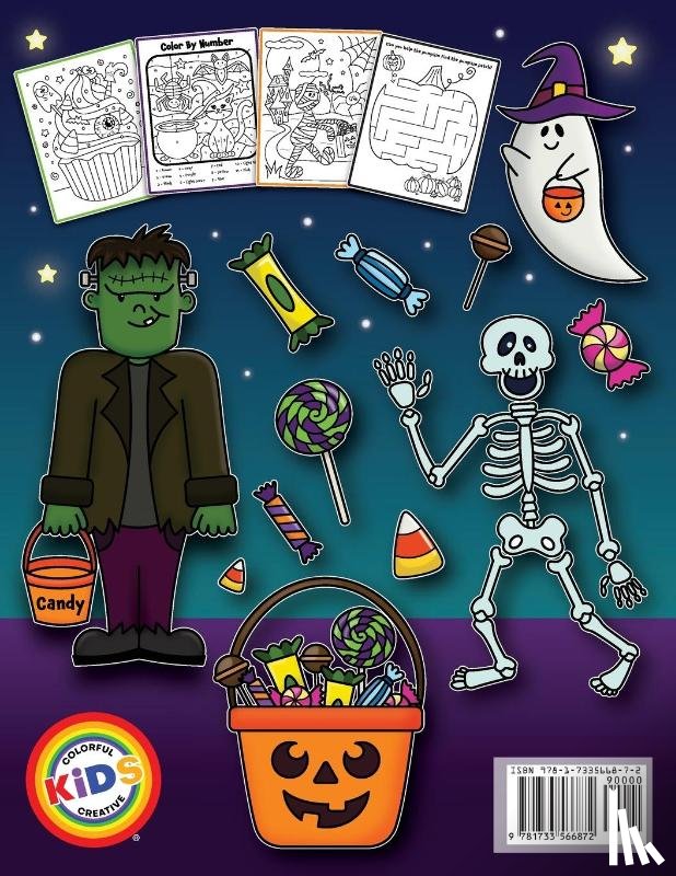  - Happy Halloween Coloring and Activity Book