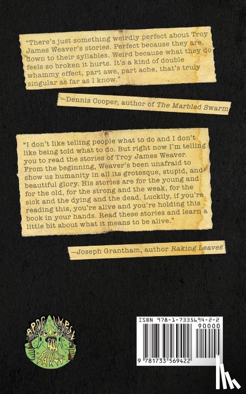 Weaver, Troy James - Selected Stories
