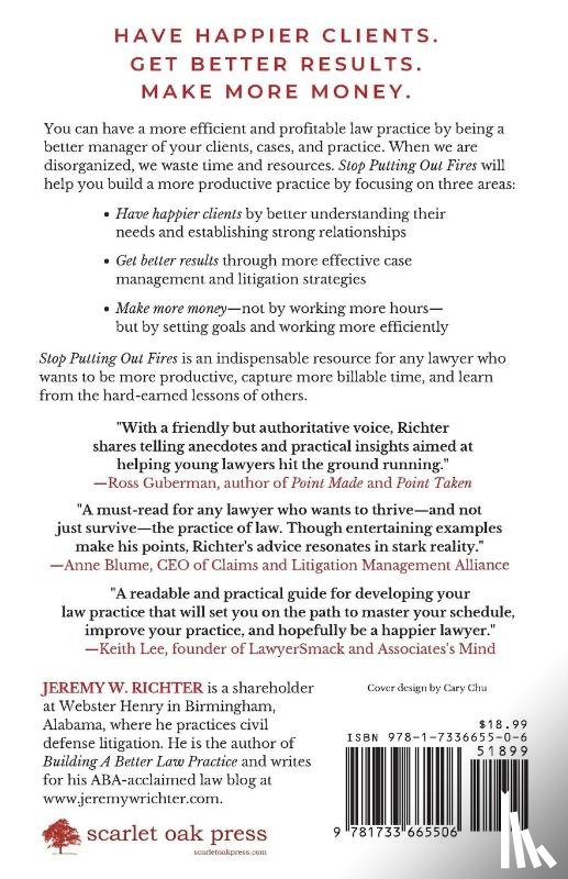 Richter, Jeremy W - Stop Putting Out Fires