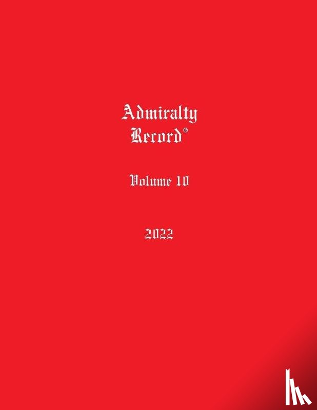 Aurandt, Kirk - Admiralty Record® Volume 10 (2022)