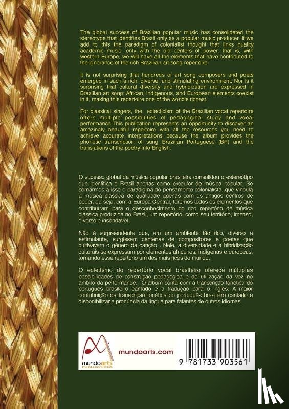 McDavit, Carol, Mello, Flavio - Brazilian Art Song Anthology