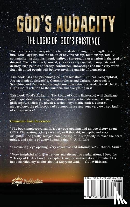 Anderson, Samuel K - God's Audacity