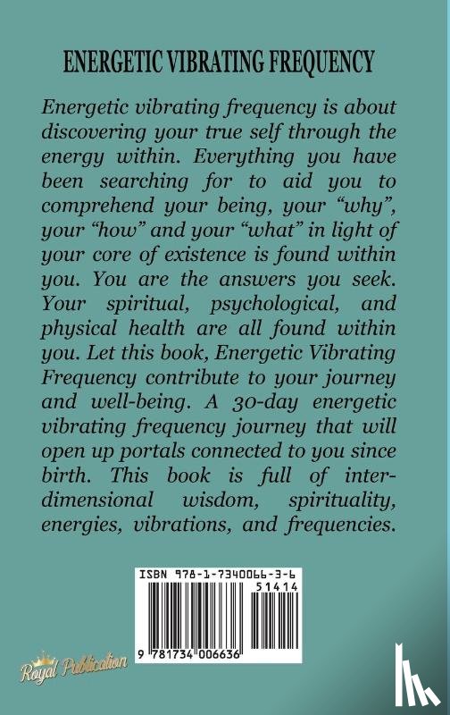 Anderson, Samuel K - Energetic Vibrating Frequency