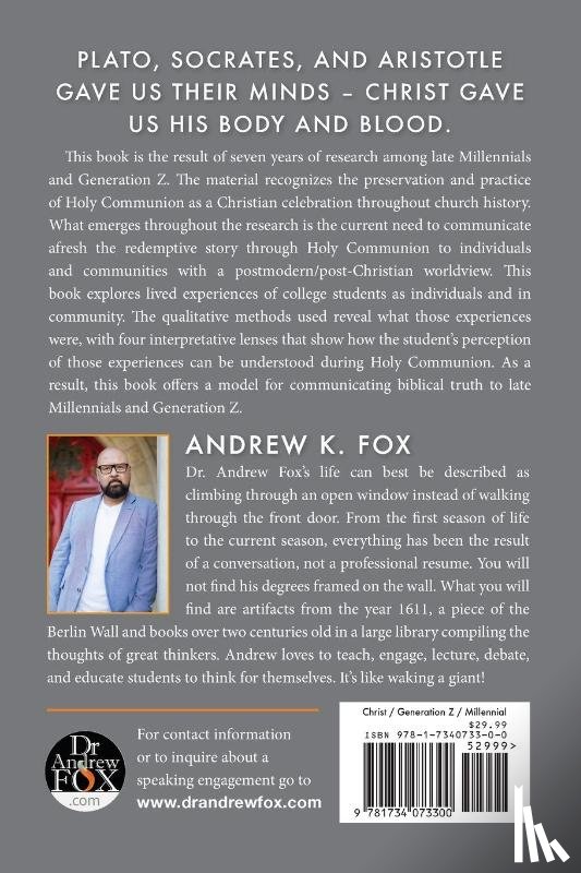 Fox, Andrew K - Experiencing the Body and Blood of Christ
