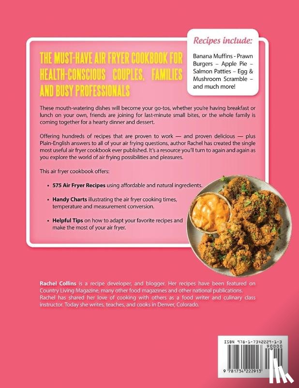 Collins, Rachel - The Ultimate Air Fryer Cookbook