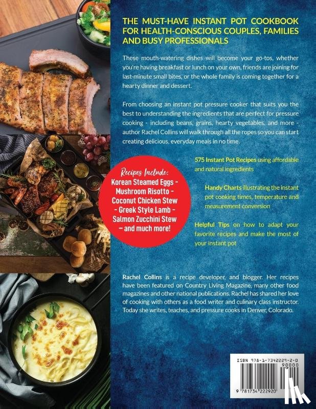 Collins, Rachel - Instant Pot Cookbook