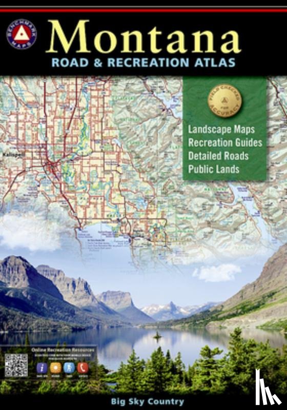 Maps, National Geographic - Benchmark Montana Road & Recreation Atlas, 5th Edition