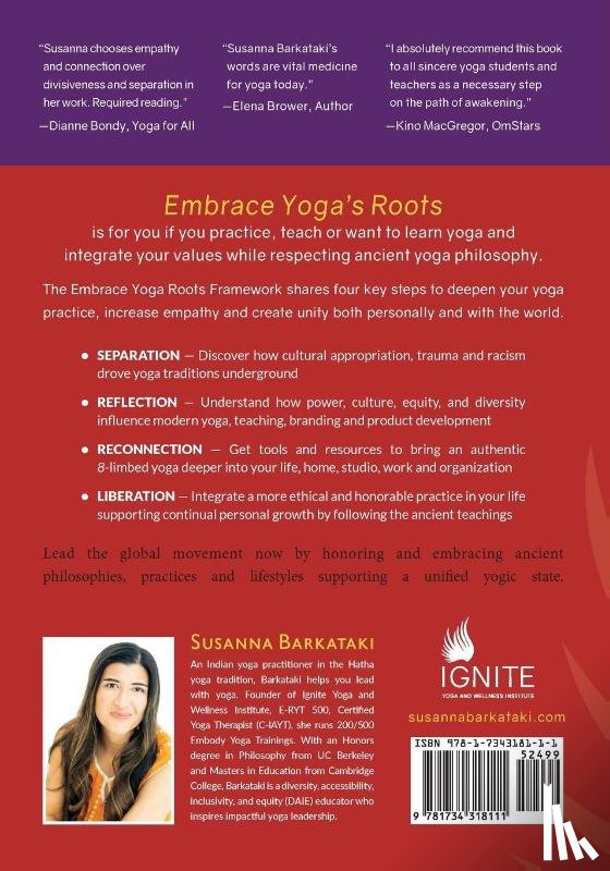 Barkataki, Susanna - Embrace Yoga's Roots