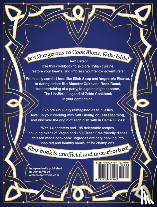 Wood, Aimee - The Unofficial Legend Of Zelda Cookbook