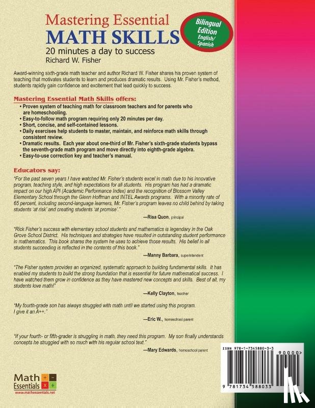 Fisher, Richard W - Pre-Algebra Concepts