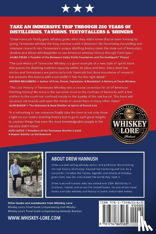 Hannush, Drew - The Lost History of Tennessee Whiskey