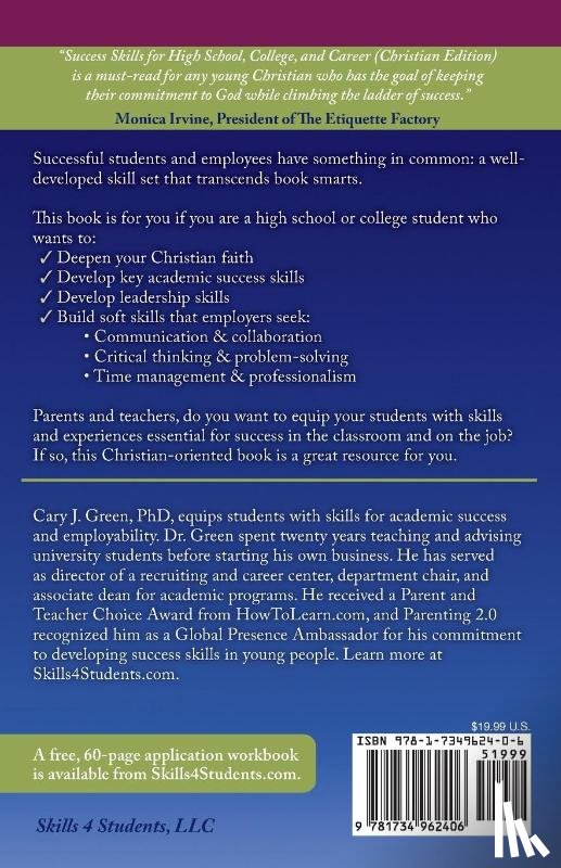 Green, Cary J - Success Skills for High School, College, and Career