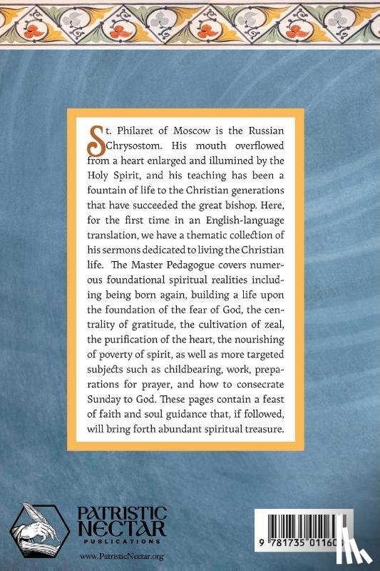 Moscow, St Philaret of - Sermons on the Spiritual Life