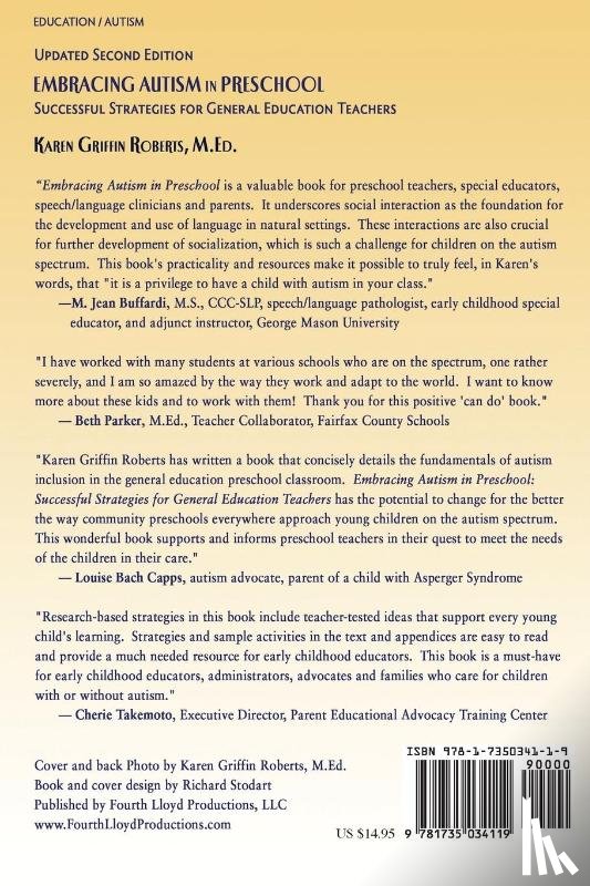 Roberts, M Ed Karen Griffin - Embracing Autism in Preschool, Updated Second Edition