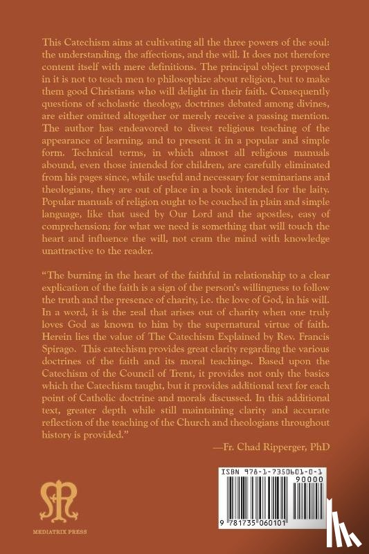 Spirago, Fr Francis - The Catechism Explained