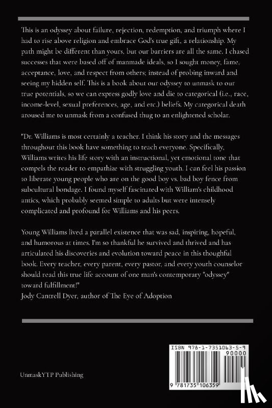 Williams, Dr James Arthur - From Thug to Scholar