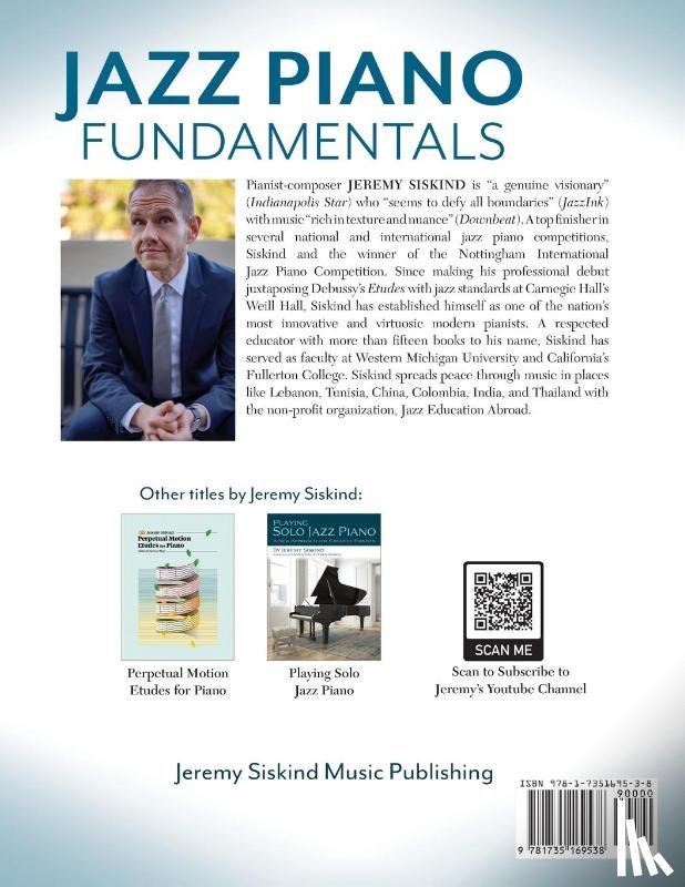 Siskind, Jeremy - Jazz Piano Fundamentals (Book 1)