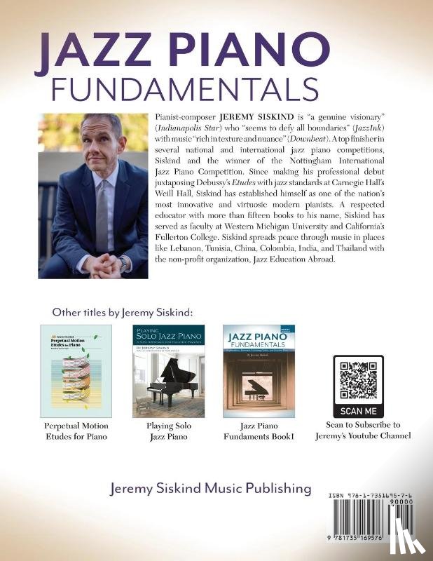 Siskind, Jeremy - Jazz Piano Fundamentals (Book 2)