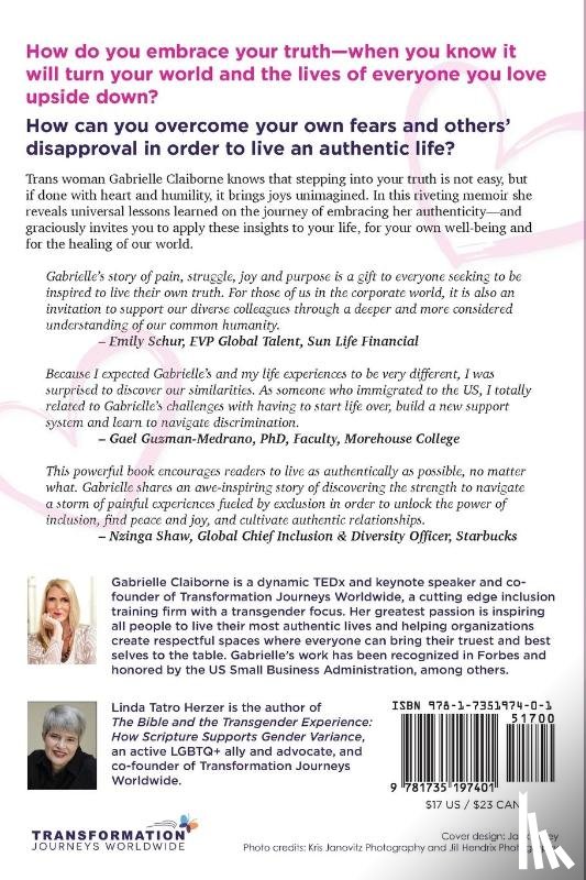 Claiborne, Gabrielle, Tatro Herzer, Linda - Embrace Your Truth