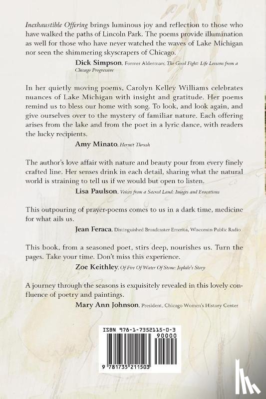 Williams, Carolyn Kelley - Inexhaustible Offering