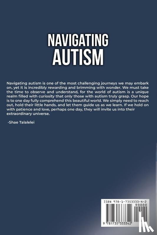 Talalelei, Shae - Navigating Autism