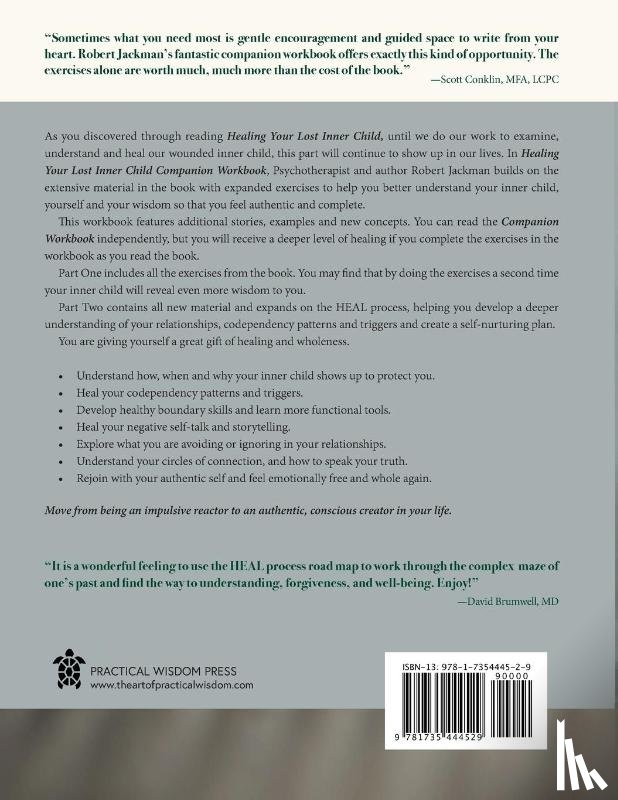 Jackman, Robert - Healing Your Lost Inner Child Companion Workbook