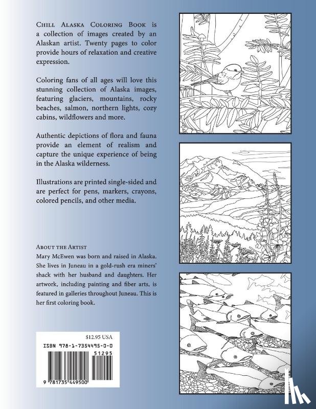 McEwen, Mary K - Chill Alaska Coloring Book