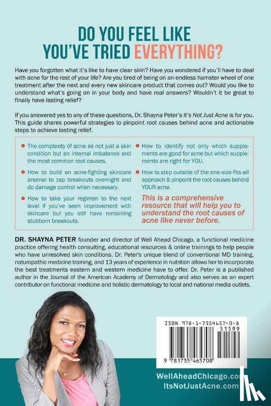 Peter, Dr Shayna E - It's Not Just Acne