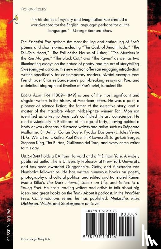 Poe, Edgar Allan - The Essential Poe
