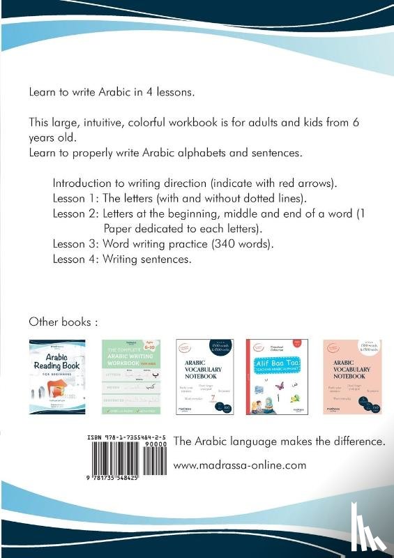 de Kerdoret, Soulayman - Arabic Writing Workbook
