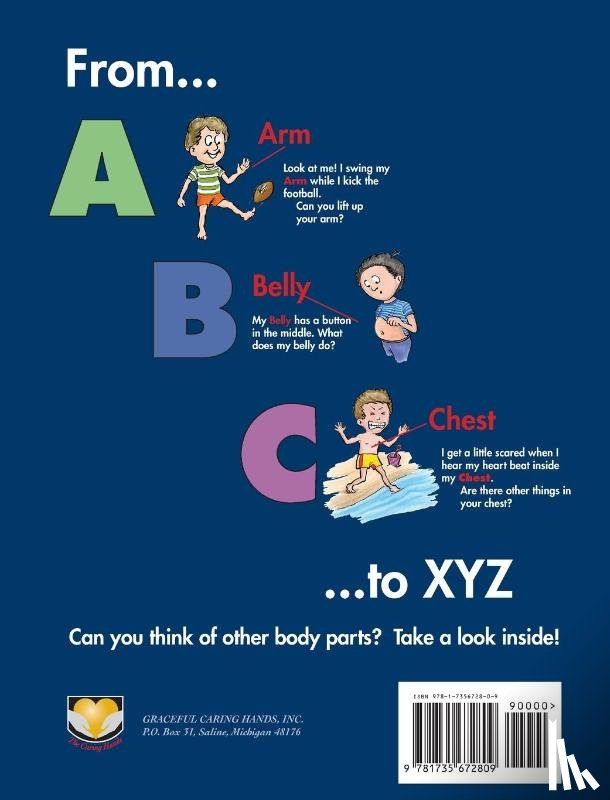 Adebiyi, Kunle J, Adebiyi, Ashley Renee, Petiet, Thomas - The ABCs of MY BODY (TM) (BOOK 1, EXTERNAL)